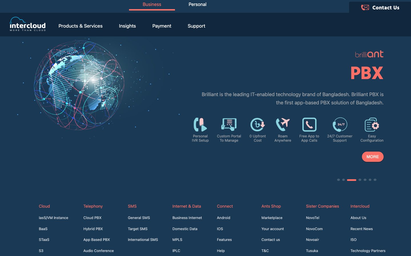 Brilliant public page captured in a desktop browser