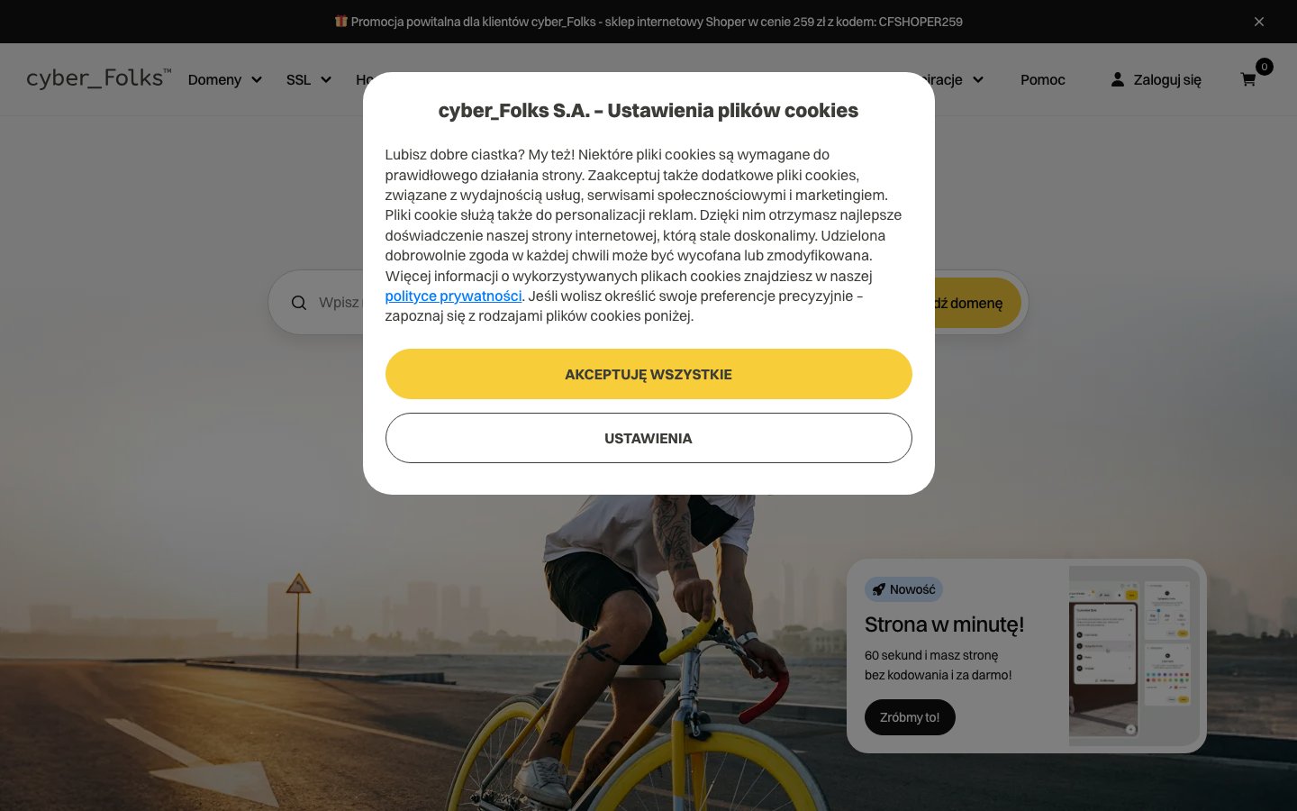 Kei.pl public page captured in a desktop browser
