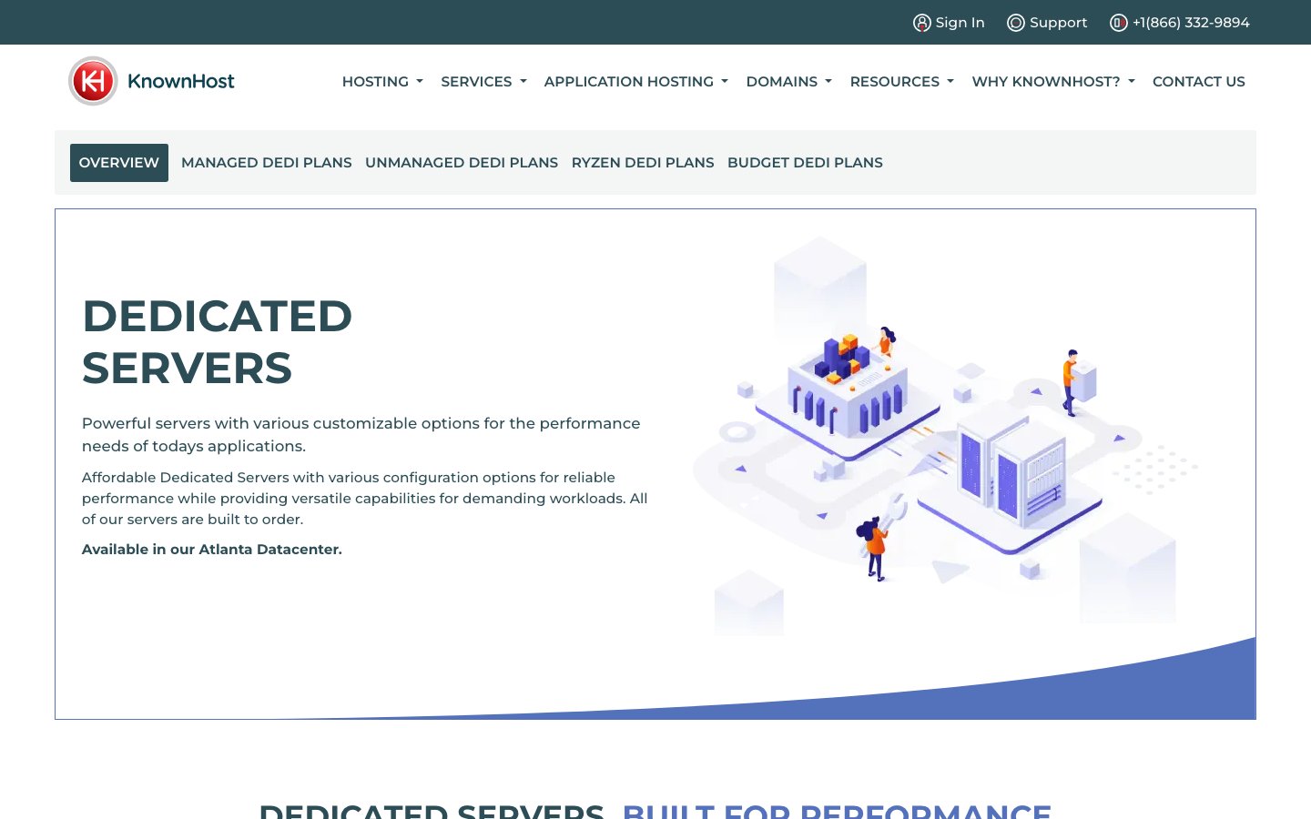 Knownhost public page captured in a desktop browser