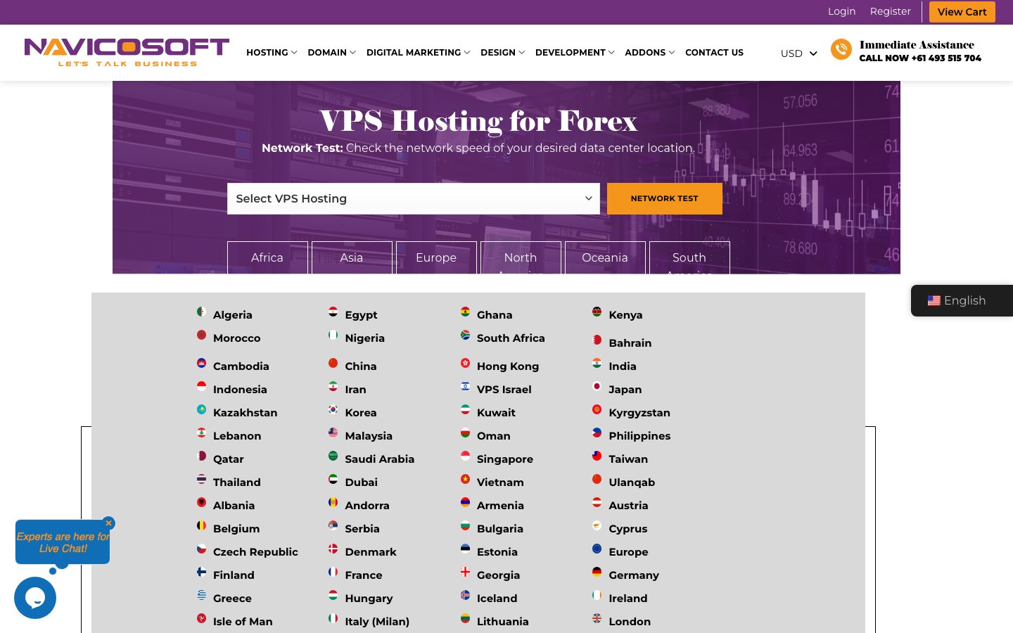 Navicosoft ir public page captured in a desktop browser