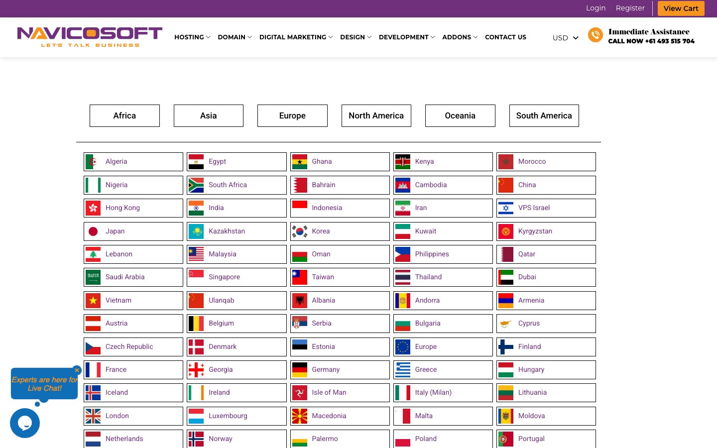 Navicosoft ir public page captured in a desktop browser