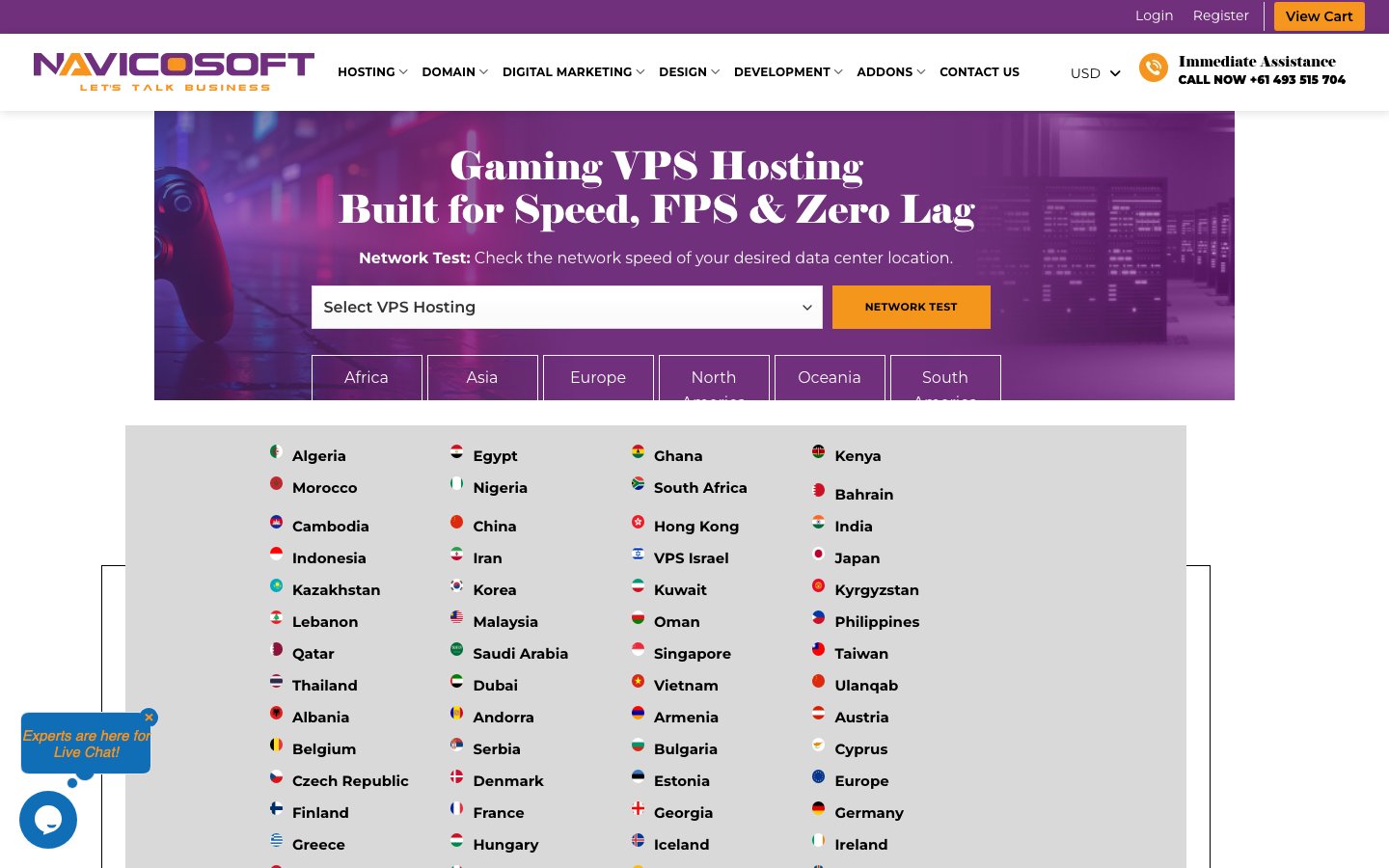 Navicosoft ir public page captured in a desktop browser