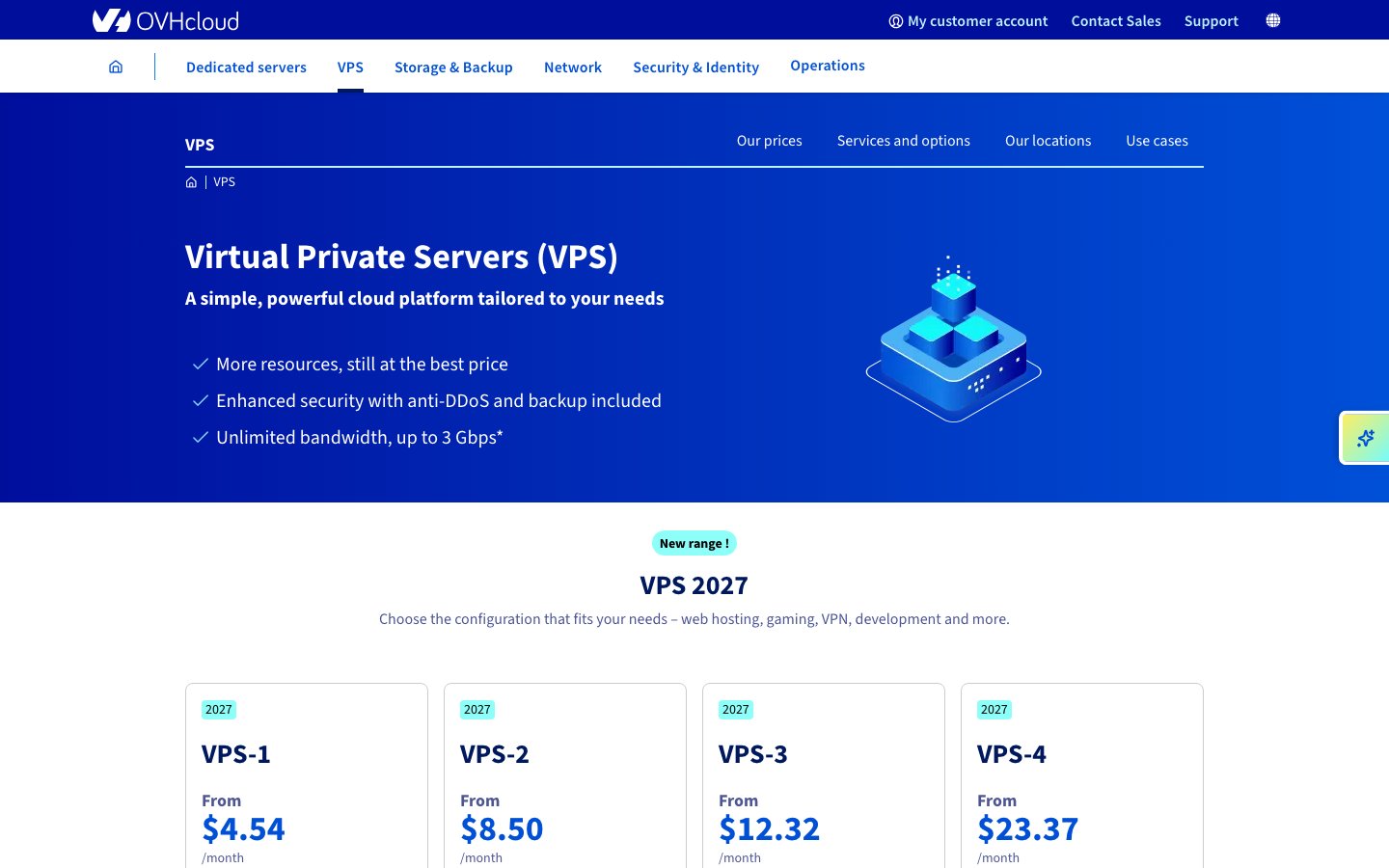 OVHcloud public page captured in a desktop browser