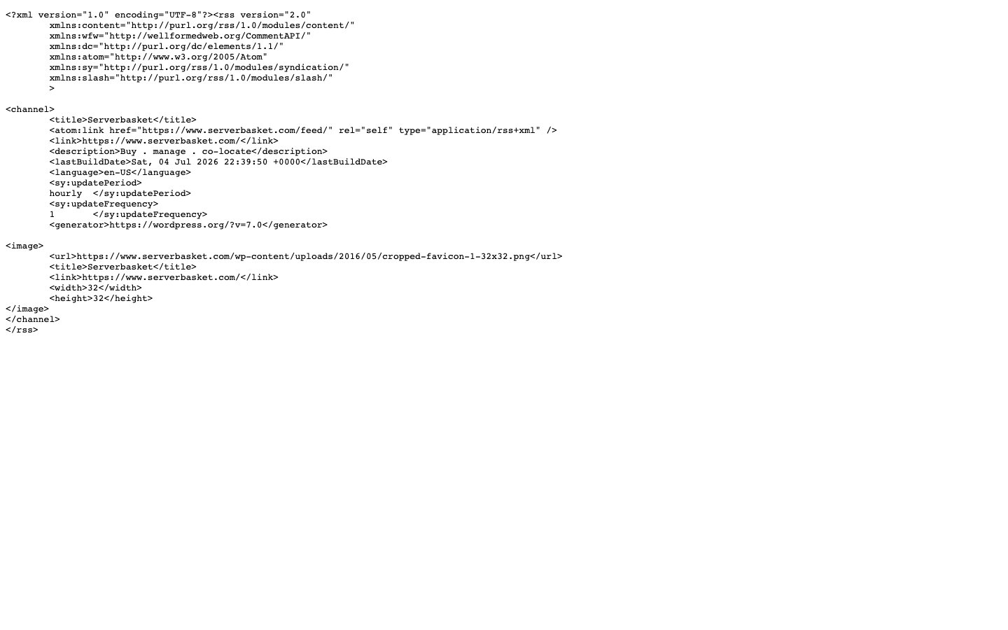 SB secure data center private limted public page captured in a desktop browser