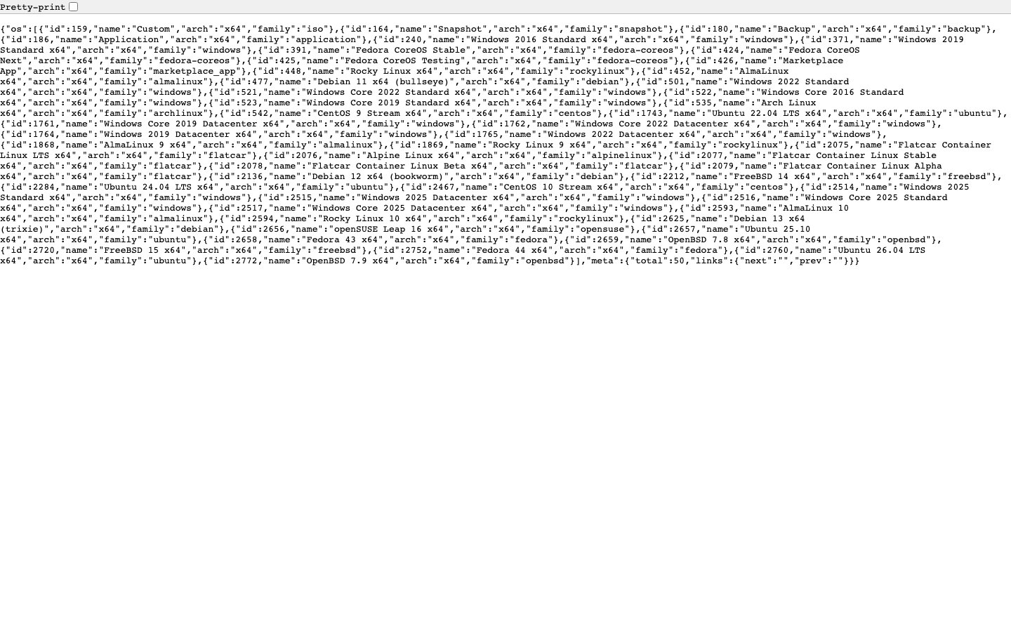 Vultr public page captured in a desktop browser
