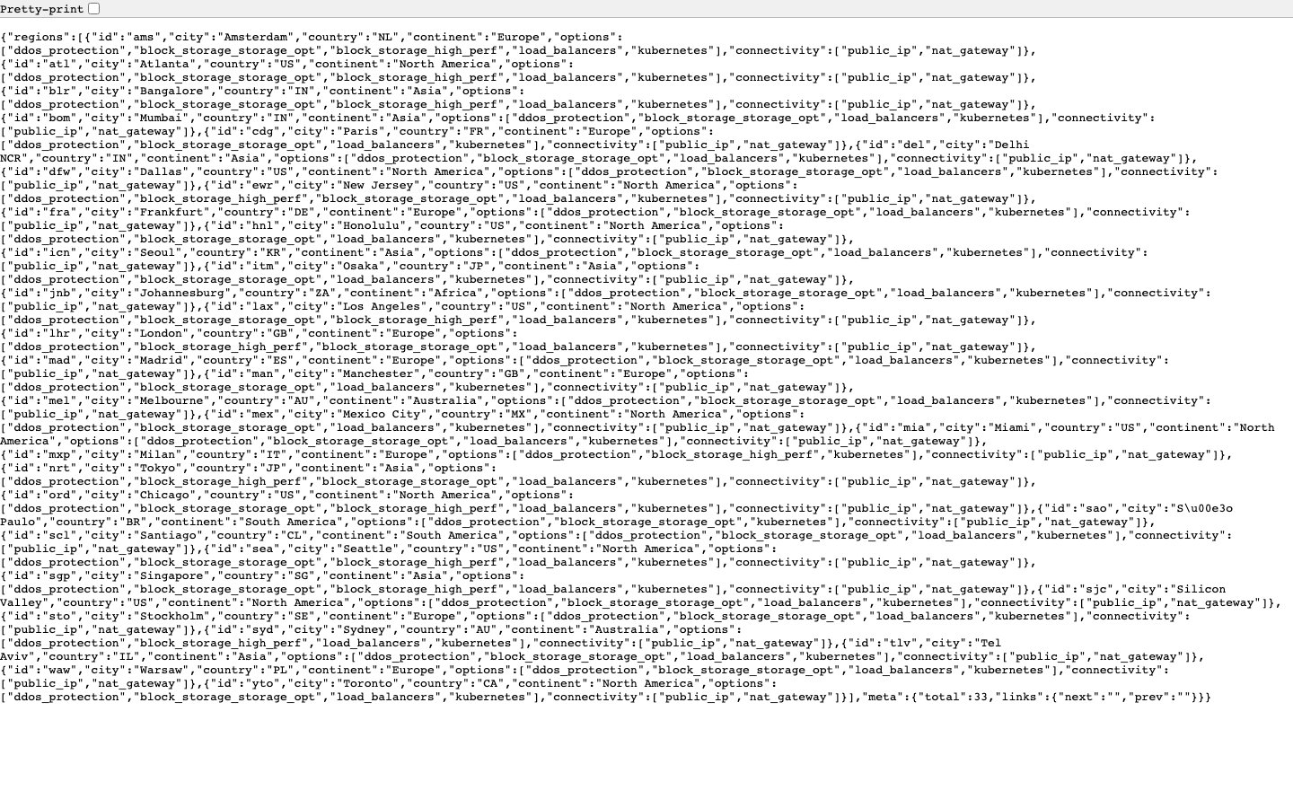 Vultr public page captured in a desktop browser