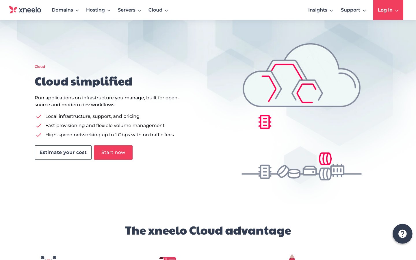 Xneelo (Pty) Ltd. public page captured in a desktop browser